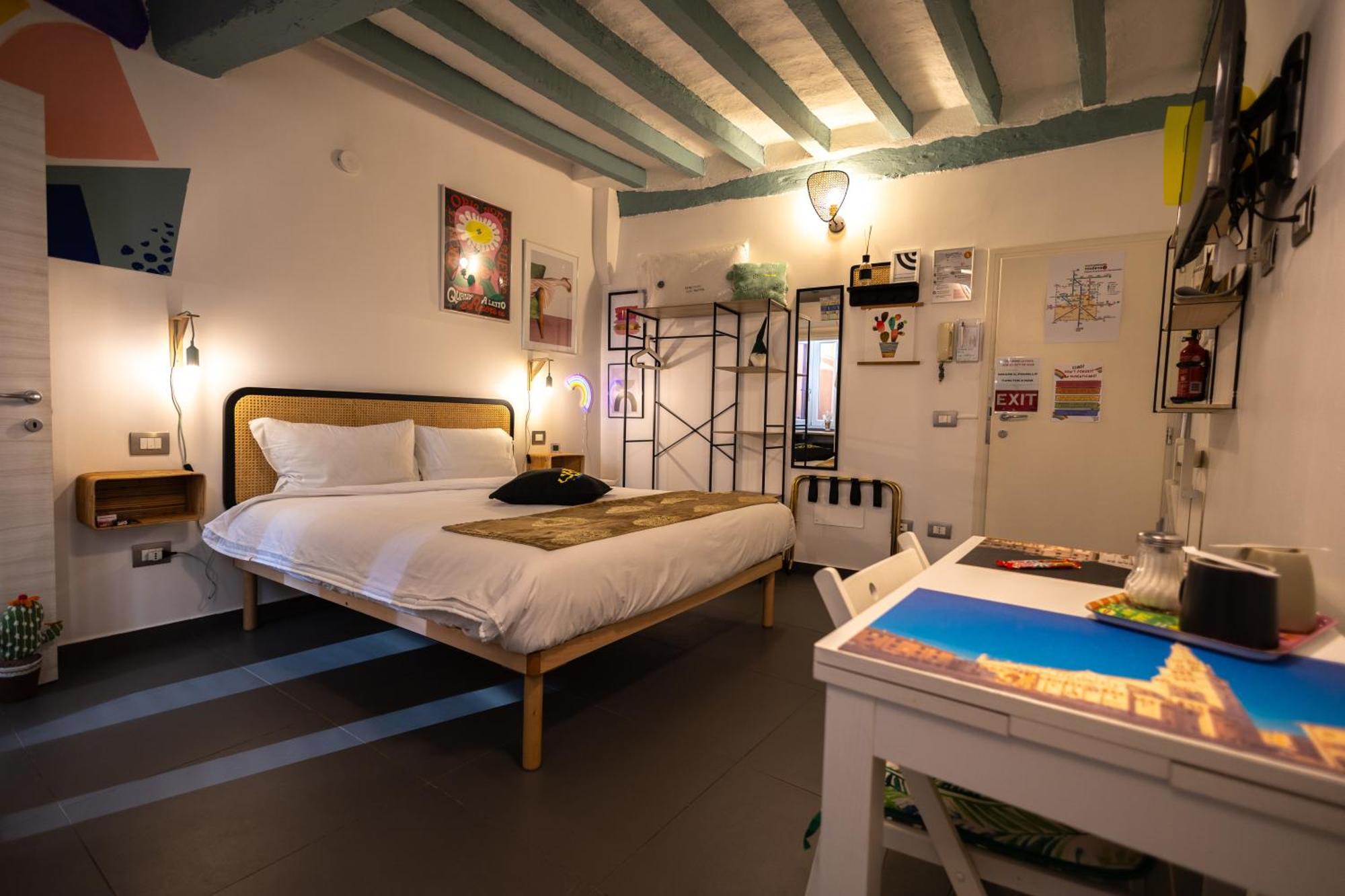 La Pomposa Del Teatro Hotell Modena Exteriör bild